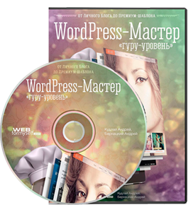 Видеокурс WordPress - Мастер. От Личного блога до Премиум шаблона (Андрей Кудлай, WebForMySelf)
