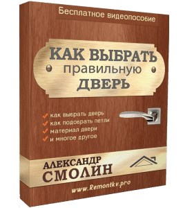 Бесплатный видеокурс Как выбрать дверь (Александр Смолин)