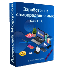 Видеокурс Как зарабатывать в интернете на самопродвигаемых сайтах (Алексей Морусов, Glopart)