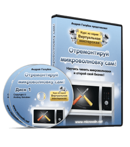 Видеокурс Отремонтируй микроволновку сам (Андрей Голубев)