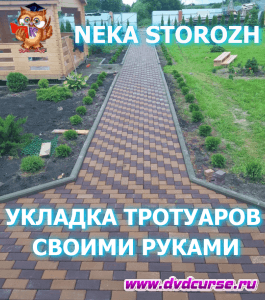 Курс Укладка тротуарной плитки (Neka Storozh, Издательство Info-dvd)