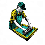 Трафаретная печать - шелкография