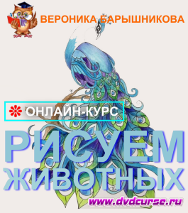 Онлайн - курс Рисуем животных (Вероника Барышникова, Школа рисования Арт-Матита)