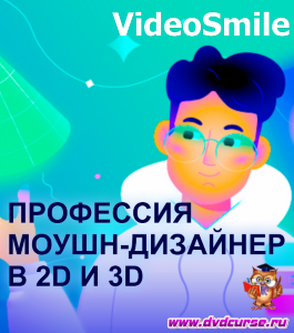 Видеокурс Профессия моушн-дизайнер в 2D и 3D. (Михаил Бычков, VideoSmile)