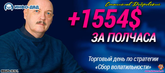Видеозапись Торговый день в прямом эфире - Станислав Добровский, Издательство Info-DVD Видеозапись Торговый день в прямом эфире - Станислав Добровский, Издательство Info-DVD